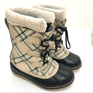 Sorel: waterproof plaid “Yoot Pac” boots (5)
